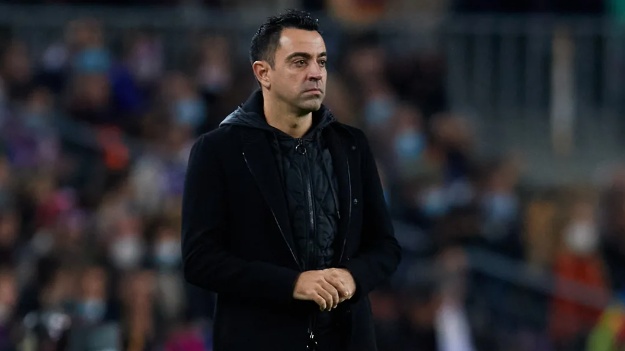 Xavi reacts to Barcelona draw with Benfica.